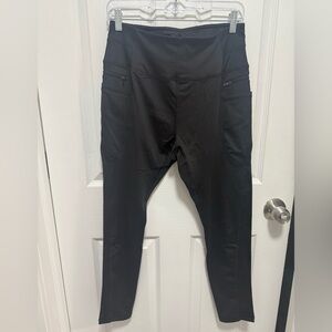 RBX NWOT Black High-Waisted cropped Leggings